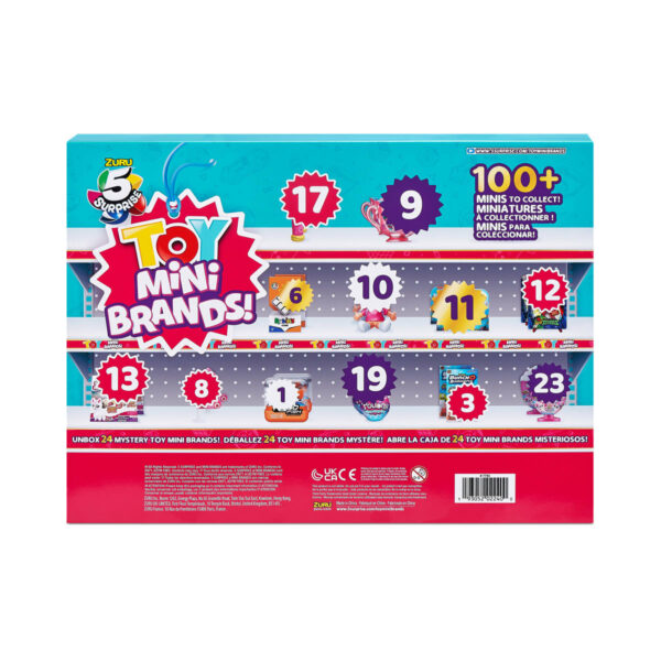 5 Surprise Mini Brands Toy 24 Piece Advent Calendar çmimet më të mira