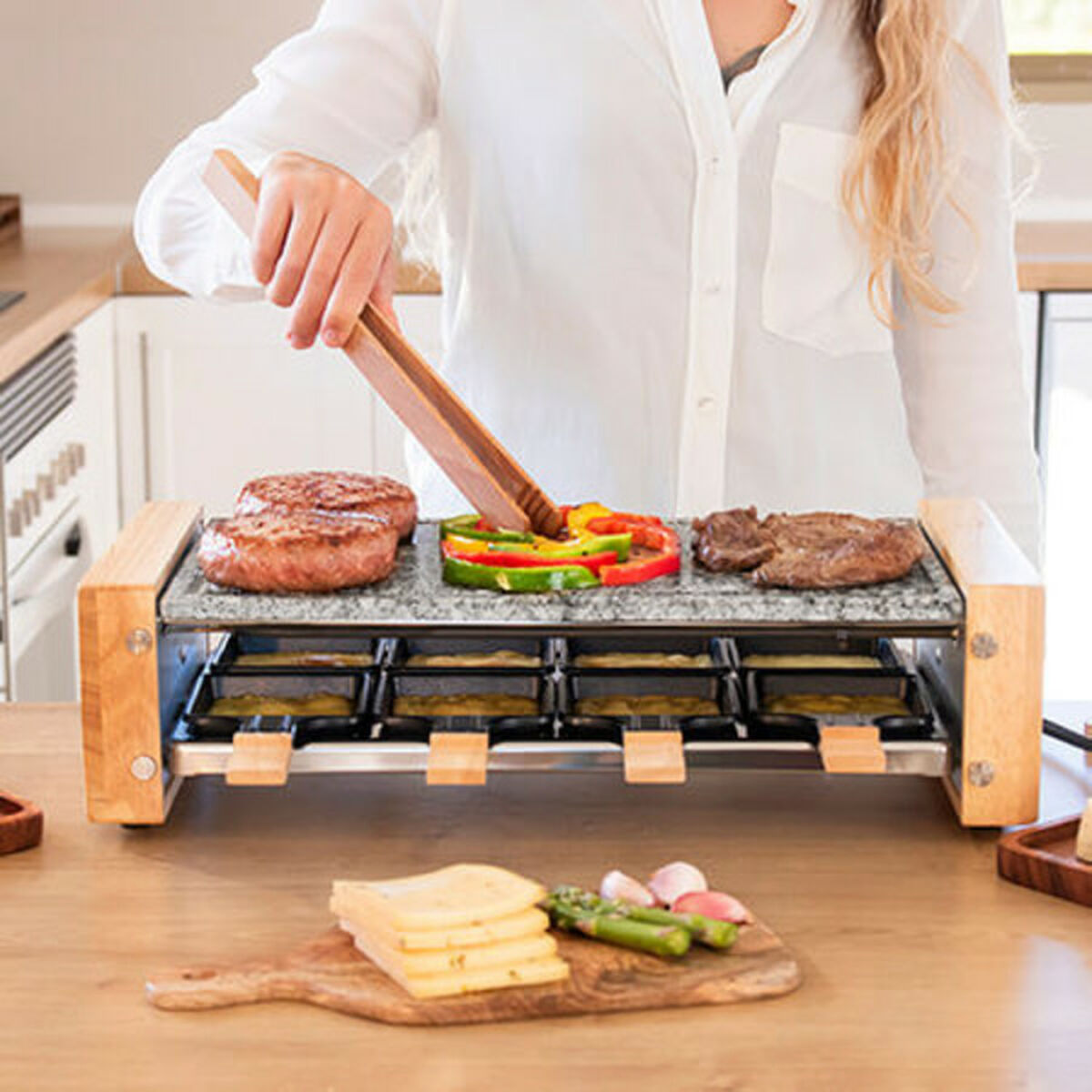 Grill Cecotec Cheese Grill 8400 Wood AllStone 1200 W best prices