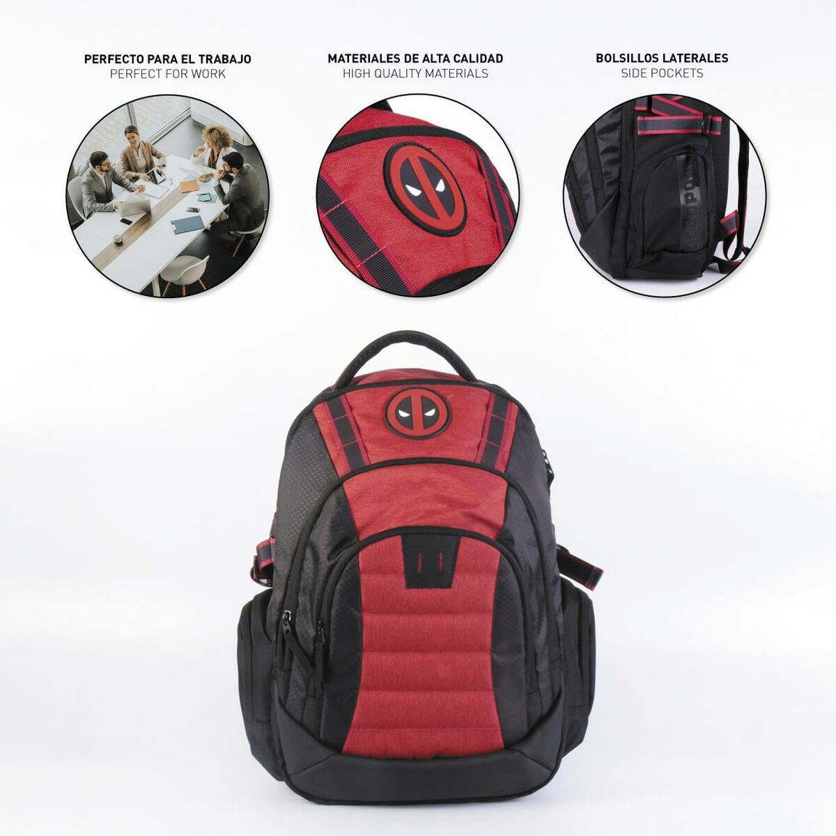 vidhi Shoppy Spider Man Design Fancy Backpack For Kids GBT5112 School Bag  Multicolor 105 inch