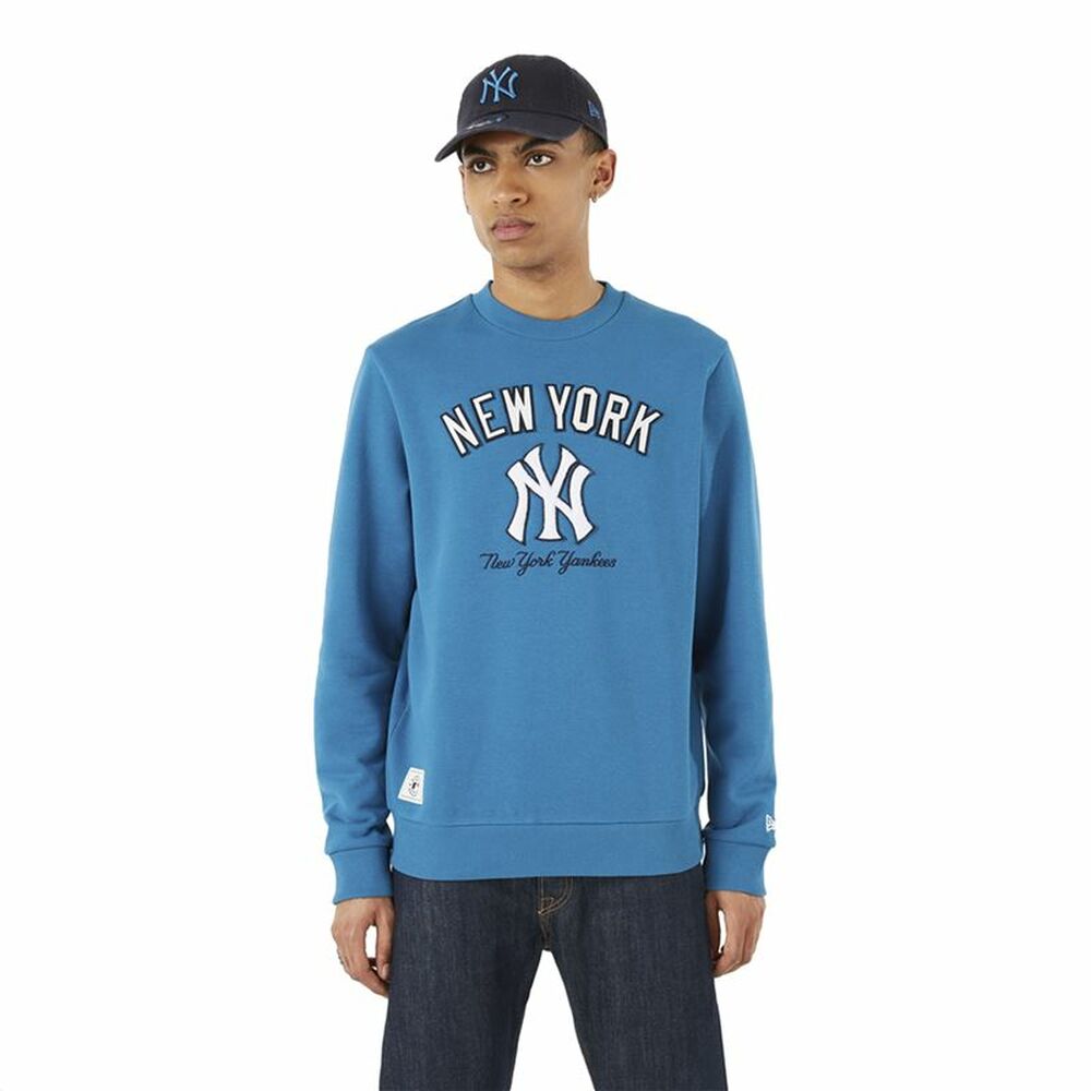 New York Yankees MLB Heritage Grey Crew Neck Sweatshirt