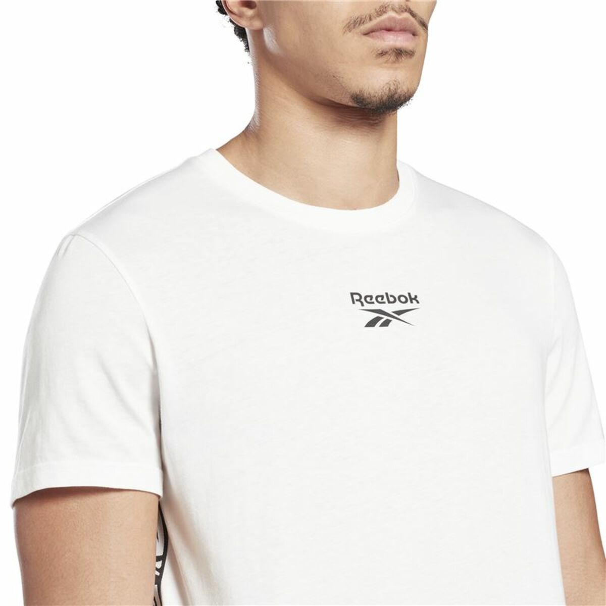 Reebok Men's T-Shirt - White - L