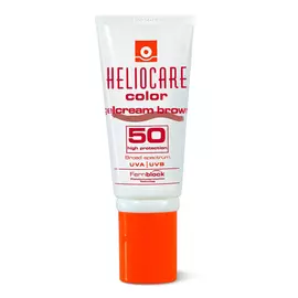 Hydrating Cream with Colour Color Gelcream Heliocare SPF50 (50 Ml), Color: 011 - Brown, Color: 011 - Brown