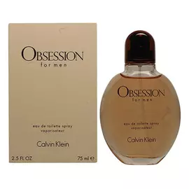 Men's Perfume Obsession Calvin Klein EDT, Capacity: 75 ml