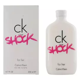 Womens Perfume Ck One Shock Calvin Klein EDT Capacidad: 200 ml, Capacity: 200 ml