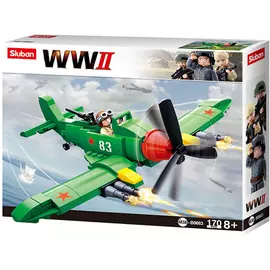 Lego me 170 pjese me avion ushtarak Sluban