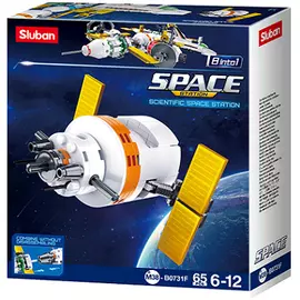 Lego with 65 parts with Sluban satellites