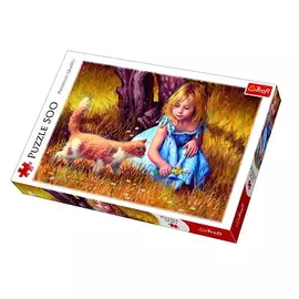 Puzzle with 500 pieces "In the center of attention" Trefl