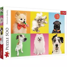 Puzzle with 500 pieces "Dogs" Trefl