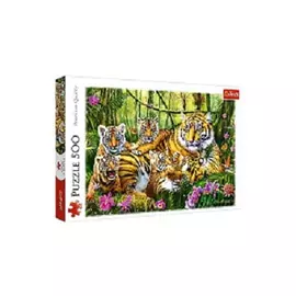Puzzle me 500 cope "Family of Tigers" Trefl