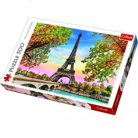 Puzzle me 500 cope "Romantic Paris" Trefl