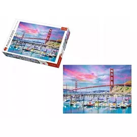 Puzzle with 2000 pieces "Golden Gate San Francisco" Trefl