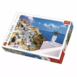 Puzzle with 1500 pieces "Santorini Greece" Trefl