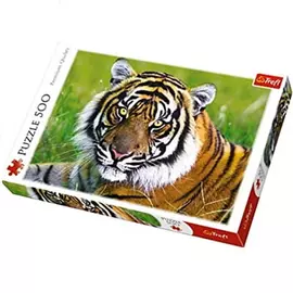Puzzle with 500 pieces with tiger Trefl