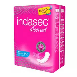 Normal Sanitary Pads Indasec Discreet (24 uds)
