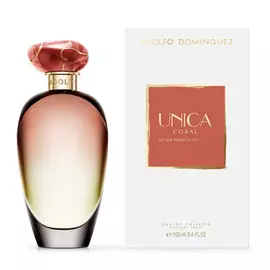 Women's Perfume Unica Coral Adolfo Dominguez EDT, Capacity: 100 ml