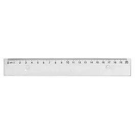 Plastic ruler 20 cm