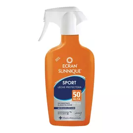 Spray kundër diellit për trupin Ecran Sunnique Sport Sun Milk Spf 50 (300 ml)
