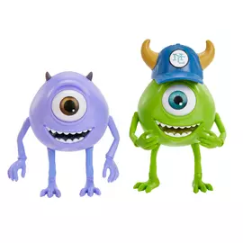 Disney Pixar Monsters at Work 10cm Figures - Mike Wazowski and Gary Gibbs