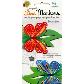 Magnetic Line Markers Butterflies