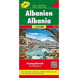 Albania Map 1:150000