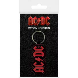 As/dc (logo) Woven Keychain