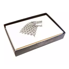 Game Of Thrones: House Sigil Foil Note Card (blank Card And Envelope)