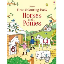 Horses And Ponies - Frist Colouring Book