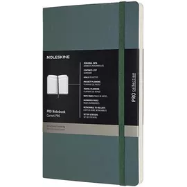 Professional Notebook Large Green (soft Cover)