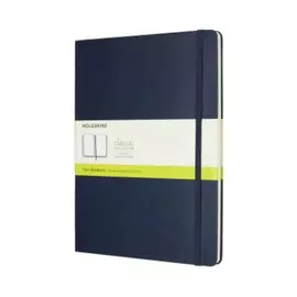 Classic Plain Notebook Large Blue (hard Cover)