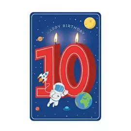 Happy Birthday 10 Boy - Greeting Card