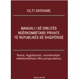 Manual I Se Drejtes Nderkombetare Private Te Republikes Se Shqiperise