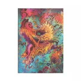 Humming Dragon Hardcover Journal Midi Lined