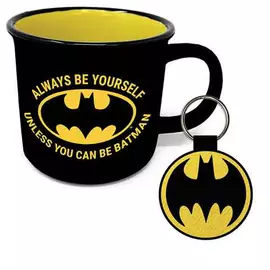 Batman (always Be Yourself Unless You Can Be Batman) Campfire Mug Set