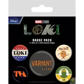 Loki (tva) Badge Pack