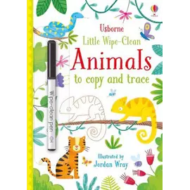 Little Wipe Clean Animals To Copy And Trace