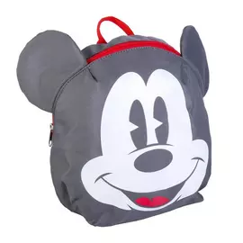 Child bag Mickey Mouse Grey (9 x 20 x 25 cm)