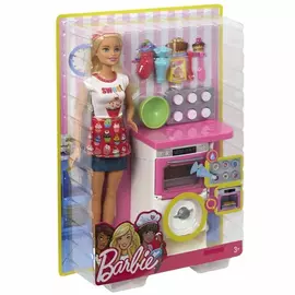Loder Doll Barbie Bakery Chef