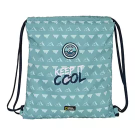 Child's Backpack Bag National Geographic Below zero Blue (35 x 40 x 1 cm)