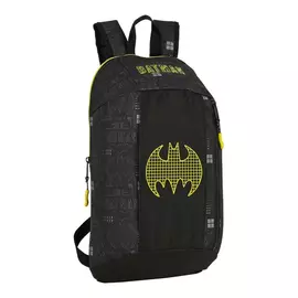 Casual Backpack Batman Comix Black Yellow (22 x 39 x 10 cm)