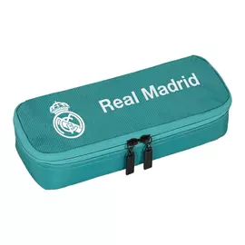 School Case Real Madrid C.F. White Turquoise Green (22 x 5 x 8 cm)