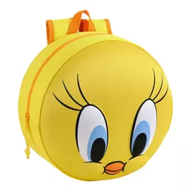 3D Child bag Looney Tunes Yellow (31 x 31 x 10 cm)