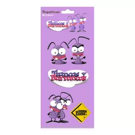 Stickers El Hormiguero Purple Black (4 pcs)