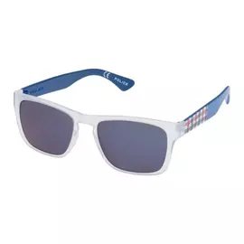 Unisex Sunglasses Police S198854Z69B White (ø 54 mm)