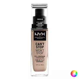 Liquid Make Up Base Can't Stop Won't Stop NYX (30 ml), Color: walnut 30 ml, Color: walnut 30 ml