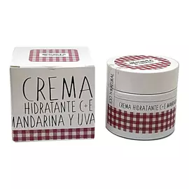 Hydrating Facial Cream Alimenta Spa Mediterráneo C+E Mandarina UVA (50 ml)