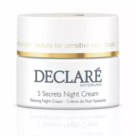 Night Cream Declaré 5 Secrets Soothing (50 ml)