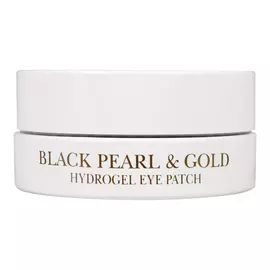 Patch for the Eye Area Petitfée Black Pearl & Gold 60 Units