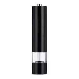 Electric Grinder Black LED Light Plastic (5,3 x 5,3 x 22,5 cm)