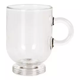 6 Piece Coffee Cup Set Royal Leerdam Sentido Expresso Crystal Transparent (8 cl)