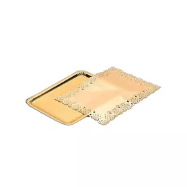 Snack tray Best Products Green Gold Cardboard (25 x 34 cm)